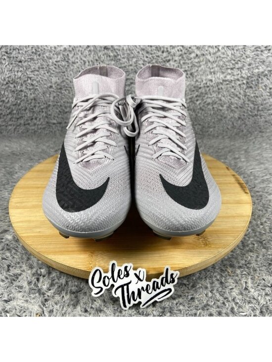 Nike Mercurial Superfly 9 Elite SG-Pro Mid Soccer Size 9.5 Men Atmosphere Grey main image 7